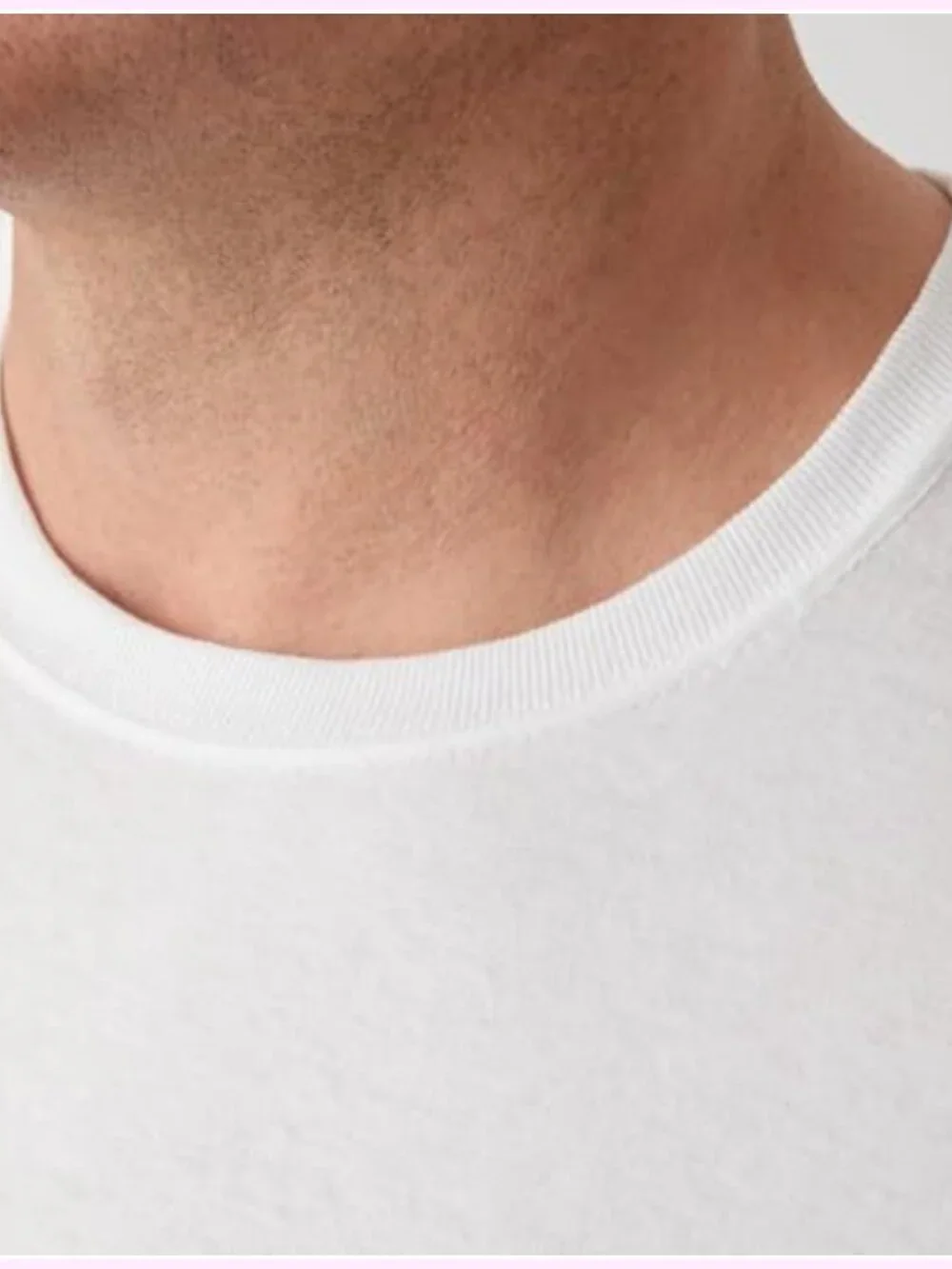 Men's Cotton Undershirts Multi-Pack Crew Neck Short Sleeve